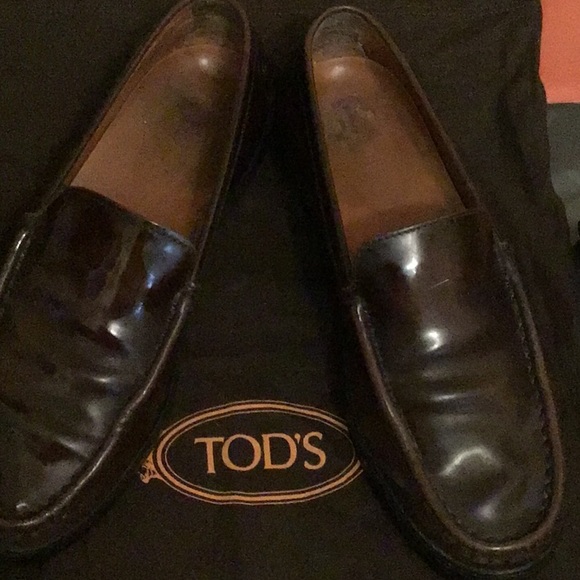 Tod’s Women Brown Leather Driving Loafer